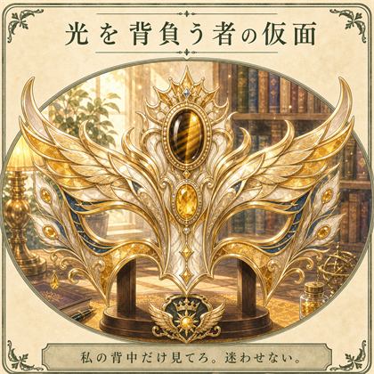 光を背負う者の仮面